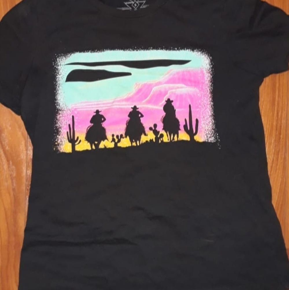 crazy train graphic tee